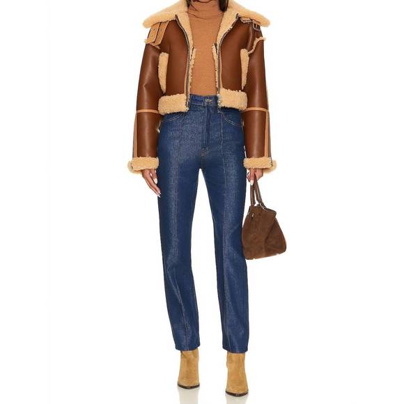 NEW MOTHER the pin up tippy top sweet tooth hover pant in clean your plate - Picture 4 of 4